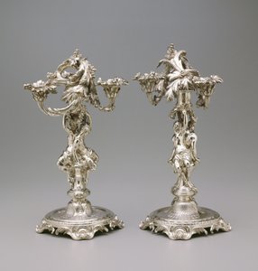 Coppia di candelabri, c.1732